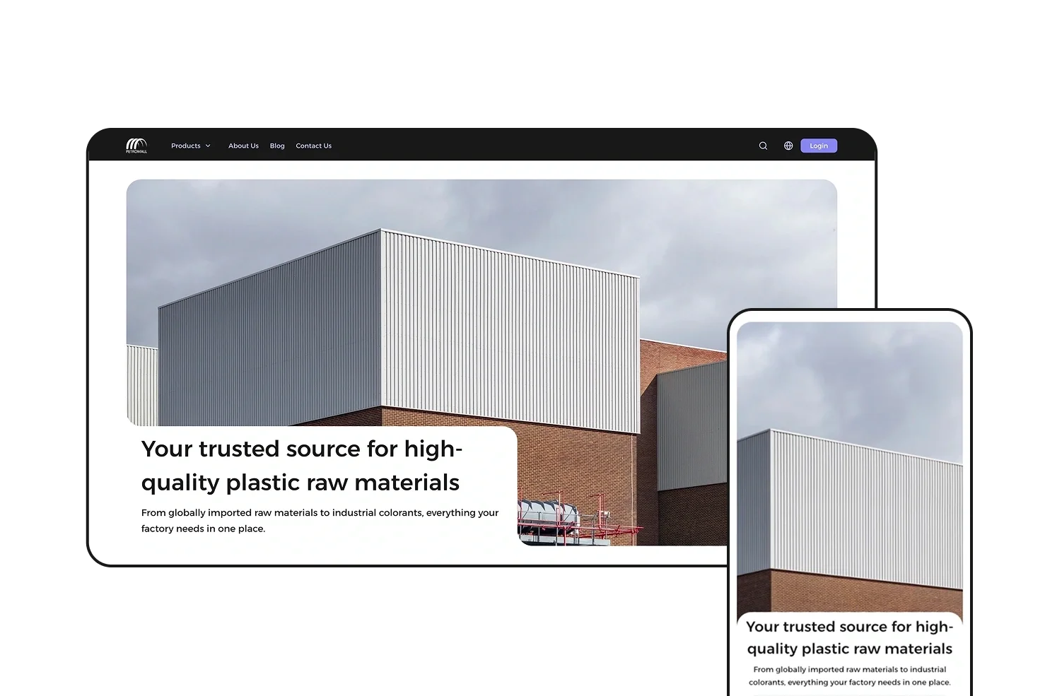 Petromall interface